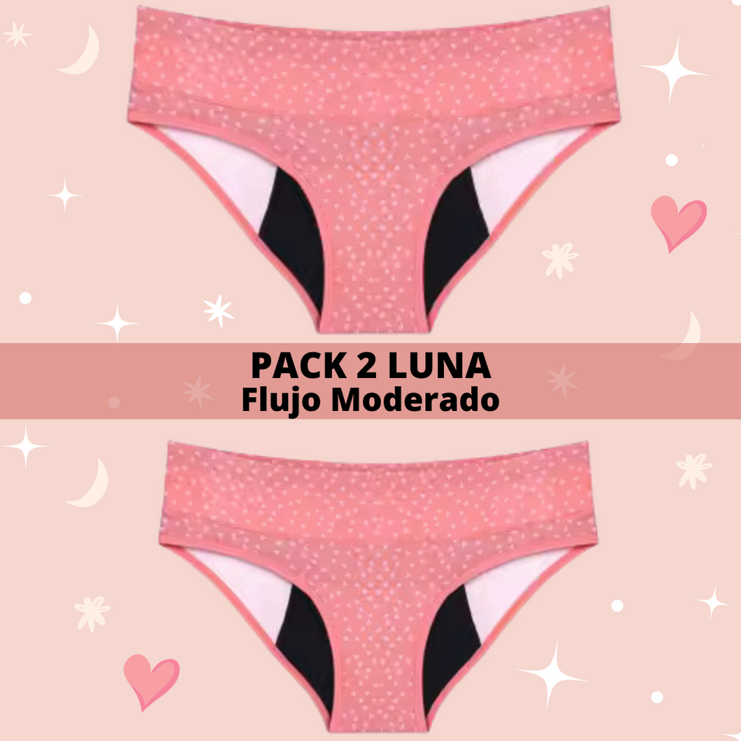 Pack 2 LUNA - Flujo Moderado