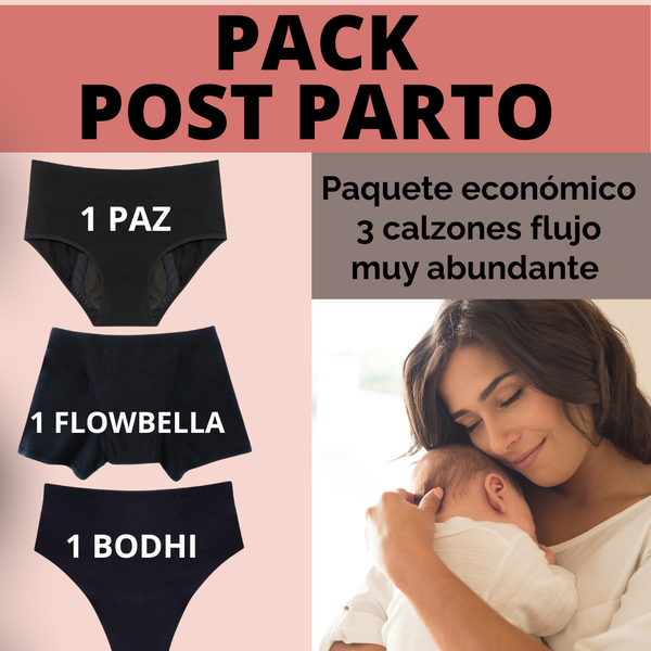 PACK POST PARTO Flujo Super Abundante – poderosacr