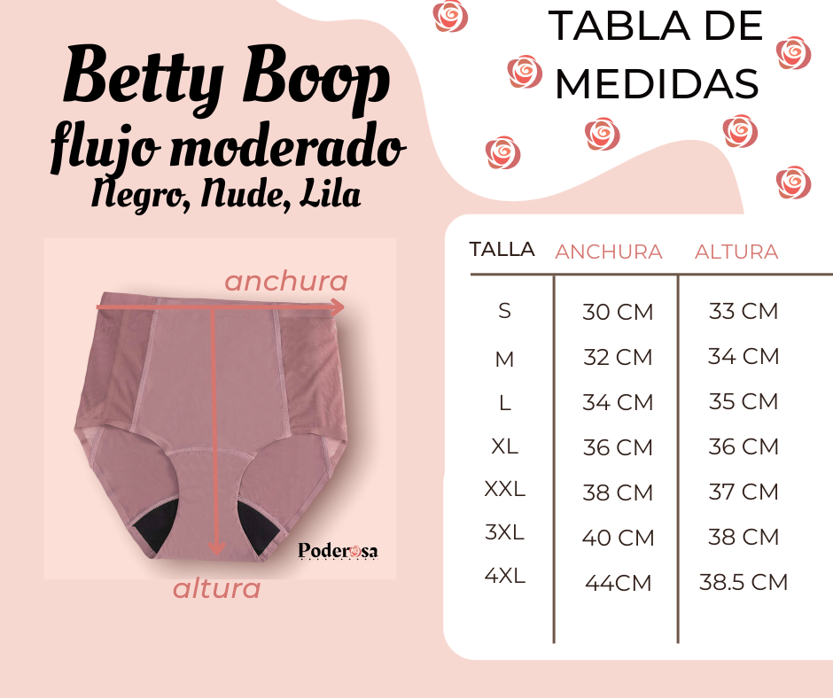 -BETTY BOOP - Flujo moderado